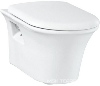 Подвесной унитаз MOON, БЕЗ крышки-сидения арт.KC4080, белый KL Creavit Moon MO320-11CB00E-0000 / MO320.00100/MO321(MO320.00100)
