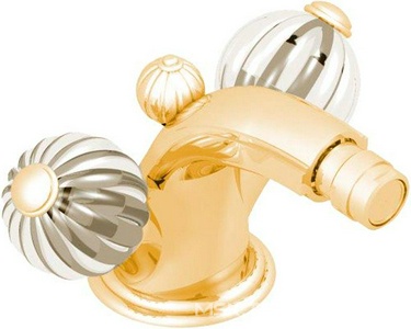 Смеситель для биде, с д.к., (цв. золото (Dore)) Mandarine cristal clair ZZ THG Mandarine Cristal CL U1D-F01-3202