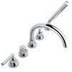 Смеситель для ванны, встраиваемый в борт на 5отв., шланг, лейка, в компл., (цв. хром) M. Croce / Mac Kinley 05 ZZ Nicolazzi M. Croce/Mac Kinley 2214 CR 29