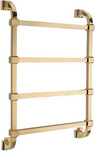 Полотенцесушитель 530хh810х185мм, подвод воды int.480мм, (цв. English Cold), краны, крепёж в компл., (ГВС, 6 bar) Margaroli  732 ZZ Margaroli Concerto 732/4 English Cold