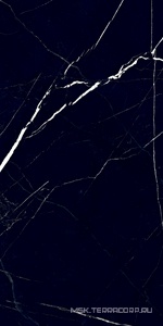 Керамогранит для пола и стены Alpas Euro Premium Marble Marquina Black High Gloss 60x120 n177836