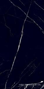 Керамогранит для пола и стены Alpas Euro Premium Marble Marquina Black High Gloss 60x120 n177836