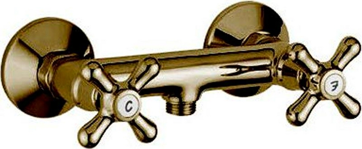 Смеситель для душа, (цв. бронза),  ZZ Gaia Newport RB046 BR