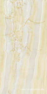 Керамогранит для пола и стены Ariostea Ultra Onici Onice Oro Lucidato (Shiny) 6 mm KL 150x300 UO6L300435