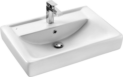 Раковина Тигода 70 для мебели AQUATON  70, 1WH302083, 70x48х19 см, цв белый Aquaton Америна 1WH302083