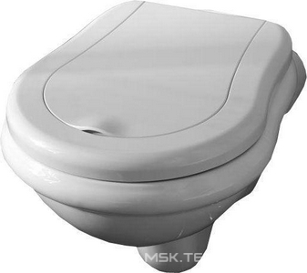 Унитаз подвесной 380х520мм, (без сиденья),  ZZ Kerasan Retro 101501