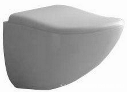 Унитаз подвесной 37х53см, комплект креплений на инстал. в компл, (без сиденья), (цв. Stone),  ZZ Ceramica Cielo Fluid FLVS ST