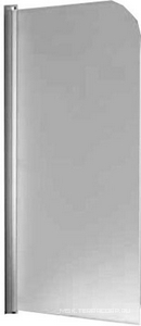 Штора на ванну L лев., стационарная (78/80,5хh138,5см, стекло 6мм, GL прозр., фурн. 05 bril, хром)  ZZ Provex Elegance 0013KE05GL/L