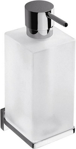 Дозатор для жидкого мыла настенный, (стекло матовое / хром),  Colombo Look B9316.000