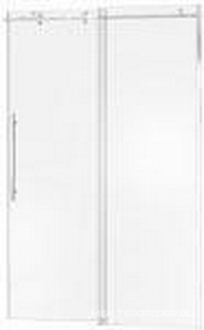 Душевое ограждение "Пуэрта" 1200 мм  (для Г-образного или от "стены до стены") проф.хром, прозрачн.стекло, БЕЗ поддона, БЕЗ боковой части Good Door PUERTA ПУ00005