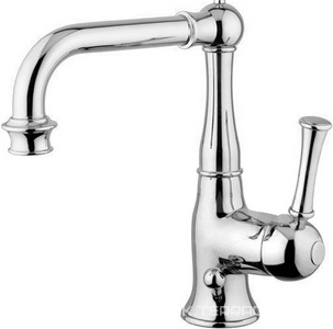 Смеситель для раковины, с д/к, (цв. хром),  ZZ Gaia Aston RB 6413 CR
