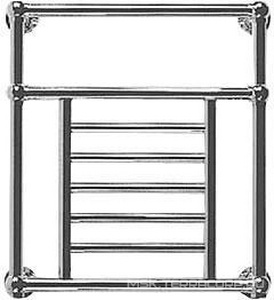 Полотенцесушитель 608x530мм, на систему отопления до 4 атм., (без кранов перекр. арт.PRACC..), (хром) Jupiter 3 ZZ Devon & Devon Полотенцесушители PRJ3CR