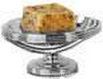 Мыльница настольная (хром),  ZZ Pomd'or Dina 16.60.50.002