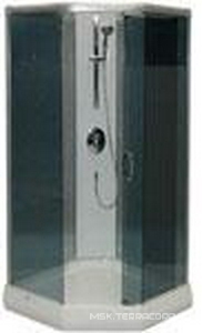 Душевая кабина  NEW 90*90 тонир/проф мат хром (158831) KL Aquanet Penta 158831