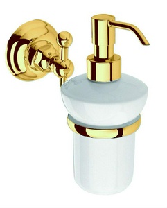 Дозатор настенный, (цв. GF/золото),  ZZ Nicolazzi Classica 1489 GF