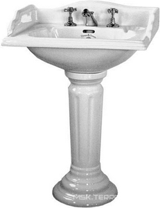 Раковина 640х480хh267мм, (3 отв. д/смесит.)  ZZ Devon & Devon Cambridge IBLG(3)FCAM