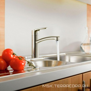 Смеситель для кухни, 160, 1jet, (цв.нерж.сталь),  M41 ZZ Hansgrohe Focus 31806800
