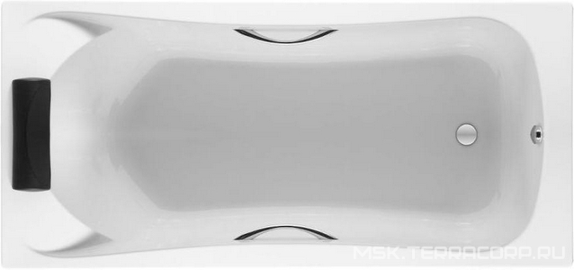 Акриловая ванна BECOOL 170х80x50 см прямоугольная (БЕЗ монтажного комплекта и панели) ZZ Roca BeCool ZRU9302852