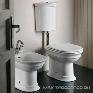 Чаша напольного унитаза, БЕЗ бачка, выпуск В ПОЛ, БЕЗ сиденья, (крепёж к полу в компл.), Dolcevita ZZ Hatria DolceVita YXXN01