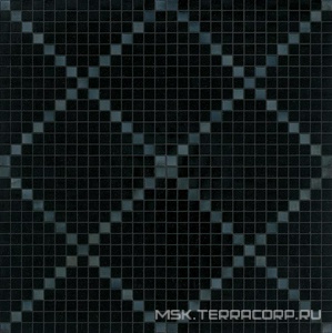 Мозаика Bisazza Декоративные панно Rete Nero 2x2 ZZ |32.2x32.2