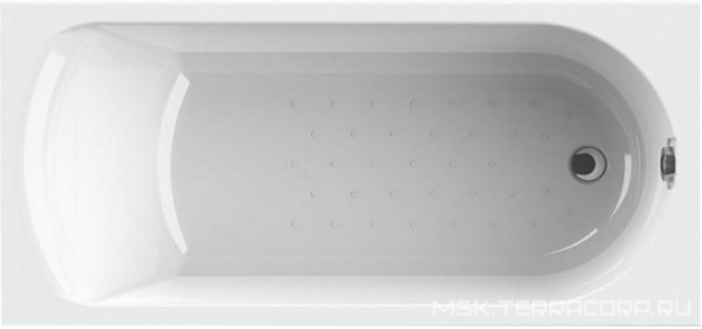 Ванна акриловая ""/  "Ника", 1500х700x480 мм, БЕЗ каркаса, слива-перелива и панели, белая ZZ Radomir Николь 2-01-0-0-1-239Ч / в/Nika / Николь