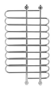 Полотенцесушитель "" 700*h1000 мм, подключ. 3/4, в компл. 2 декор. колпачка, 2 кр. Маевского, 2 уголка, 2 чашечки, 2 телескоп.кроншт. ZZ Сунержа Шарм 00-0111-1070