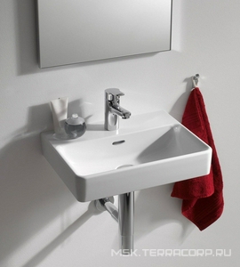 Раковина 55х46,5см, 1 отв. д/смес., LaufenProS ZZ Laufen Laufen Pro S 8.1096.2.000.104.1