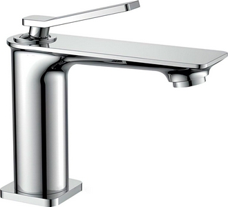 Смеситель для раковины, БЕЗ д/к, (цв. хром),  ZZ Cezares City CITY-F-LS-01-W0