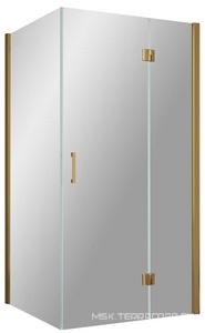 Душевое ограждение , 120*100*1900 мм, профиль бронза, стекло прозрачное, БЕЗ поддона ZZ Vegas Glass AFP-Fis AFP-Fis 120*100 05 01