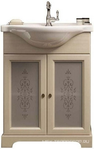 Тумба напольная  65, 655x880x470мм, БЕЗ раковины Mia 65, цвет слон.кость ХХ Opadiris Кама т/Кама 65 слон. кость