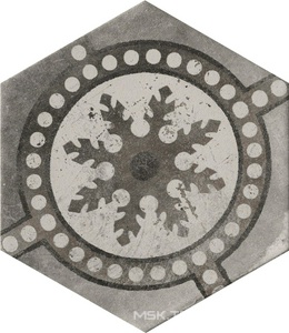 Керамогранит для пола и стены CIR Miami  Mix Esagona 24x27.7 1063706