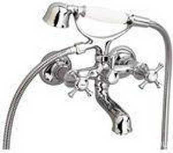 Смеситель для ванны, шланг, лейка в компл, (цв.хром),  ZZ Ideal Standard Reflections B9657AA