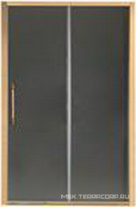 Дверь сдвижная 2-х секц. в нишу 176-182хh200см, (вход 75см), (правая/левая, профиль цв.бронза, стекло прозр. 6мм + StarClean),  Dolce Vita ZZ Samo Impero BS7380 TR BRX + StarClean