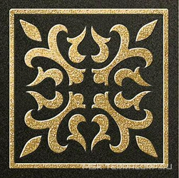 Вставка Палермо черный (Ш)XX |6x6