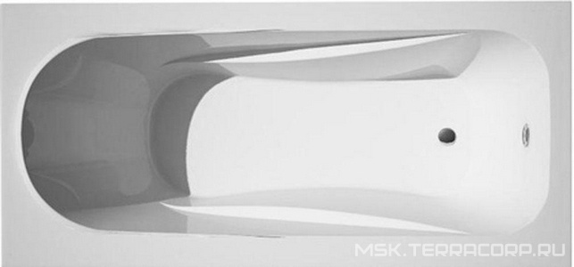 Ванна  "Стандарт",  без г/м, 170х75х58,5см, рама и слив/перелив в комплекте, БЕЗ ПАНЕЛИ, ZZ Thermolux Leda Leda 170 Стандарт (без панели)