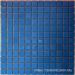 Мозаика 25FL-M-043 (синий 10%) бассейновая (чип 2.5x2.5) ZZ|31.5x31.5