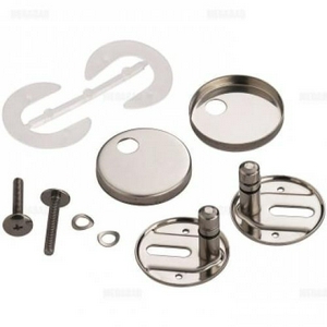 Крепление для крышки унитаза арт.0065880099, (Soft Close, нерж. сталь, ЗАПЧАСТЬ!),  ZZ Duravit Starck 1 61551000