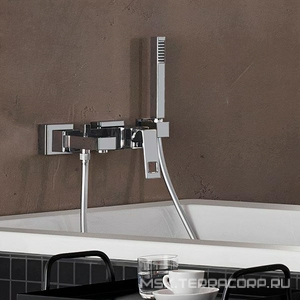 Смеситель однорычажный для ванны/душа, хром Grohe Eurocube 23140000