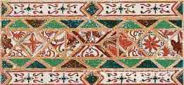 Tabica Mudejar rojo XX |15x33
