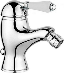 Смеситель для биде, с д/к, (цв. хром, ручка Petit Mont Blanc),  ZZ Nicolazzi Classico 3403 CR 76