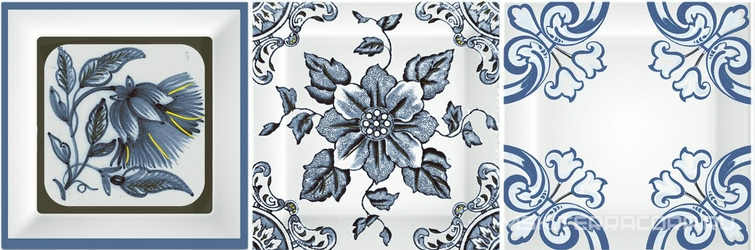 Decor Cube Mediterraneo Cobalto XX |10x30