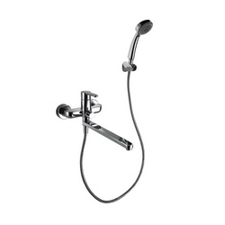 Смеситель Bravat Stream F63783C-LB универсальный| 21x15x39