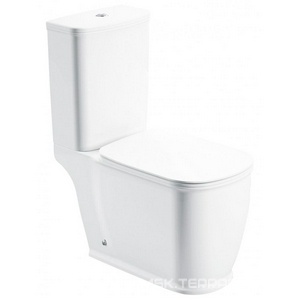 Чаша напольного унитаза, (крепеж к полу в компл.),  ZZ BelBagno Prado BB10150CP