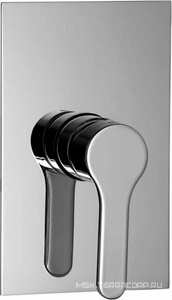 Смеситель для душа, встраиваемый в стену, (цв. хром)  ZZ 3M Klab 2708 CC