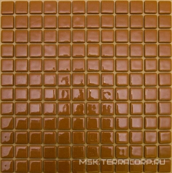 Мозаика 25FL-M-028 (св.коричневый) интерьерная (чип 2.5x2.5) ZZ|31.5x31.5