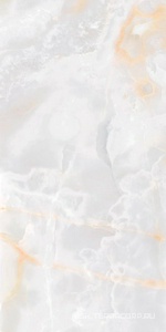 Керамогранит для пола и стены Ariostea Ultra Onici Onice Grigio Lucidato (Shiny) 6 mm 150x300  UO6L300411