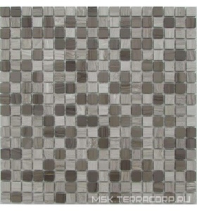 Мозаика Спектр-М Натуральный камень Мозаика из камня на сетке M20-094-15P ZZ |30.5x30.5