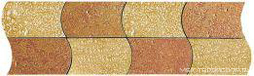 Mosaico Marea Vega rojo XX |10x33
