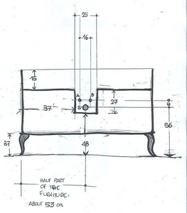 Тумба напольная 106х58хh82см, под раковину, 1 большой выдв ящик, 6 маленьких, одна корзина, два ящика, (цв. Anticato Bianco, ручки хром),  ZZ Il Tempo Del Trendy MO 296 / Anticato Bianco / Cr