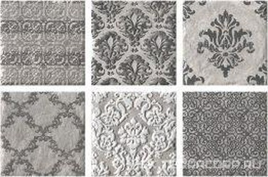 Decori inserto Aloha Cendre s/6 XX |10х10